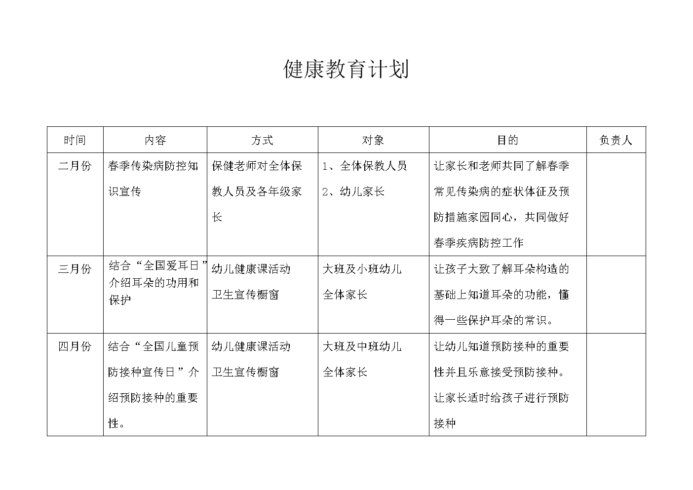 健康教育计划书，从定计划到落地的完整指南